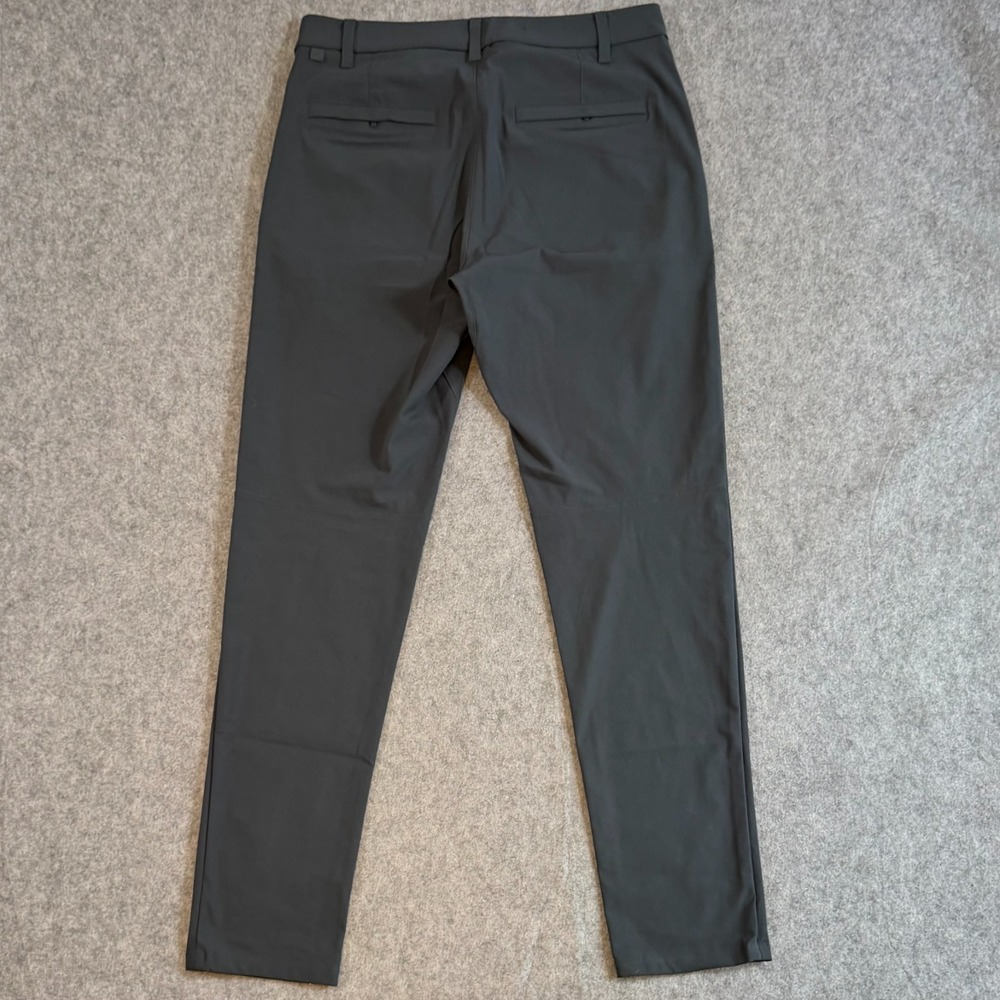 Lululemon Athletica Graphite Gray Commission Classic Fit 33" Pants Men's Size 32 - Picture 6 of 6